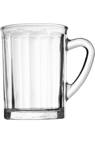 ALSAIF 6-pieces Glass Tea Cup Set: Transparent Design Allows You To Clearly See The Tea Color, 100ml