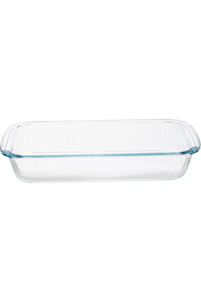 ALSAIF Rectangular Glass Oven Tray Set, 3 Pieces