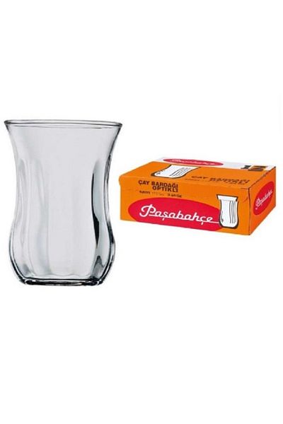 Paşabahçe 42021 كوب شاي بصري 120 سم مكعب 12 لتر