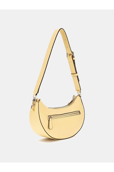 Guess Nastra Top Zip válltáska női sárga válltáska Hwbg9637170-csl