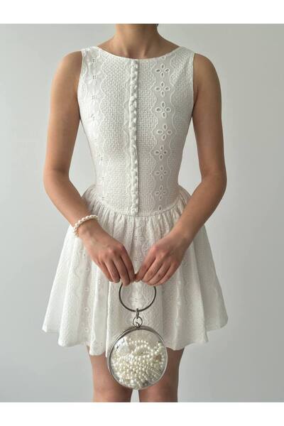 Tumtum Wear Scalloped Dress