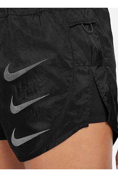Nike Tempo Luxe Run Division 2 Si - Women's Black Sports Shorts
