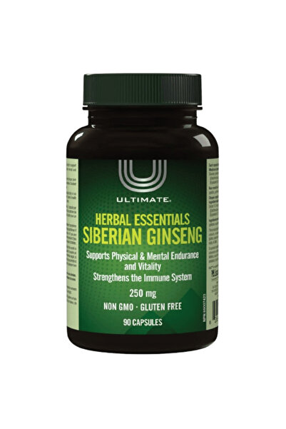 ULTIMATE الجينسنغ السيبيري العشبي الأساسي ٢٥٠ ملغ (٩٠ كبسولة)