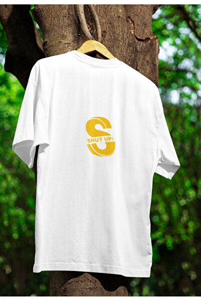 MG  Printed Unisex Crew Neck Cotton Oversize Short Sleeve T-Shirt