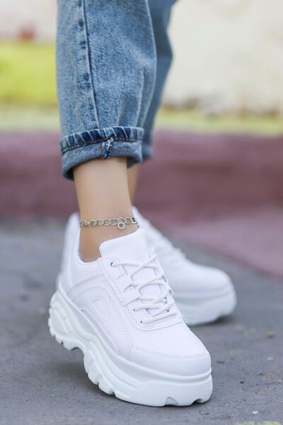 YUMİ Спортивне взуття на підошві - БІЛЕ