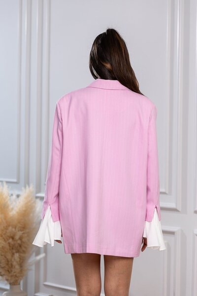 Joana Γυναικεία Μπουφάν Ροζ Mikayla