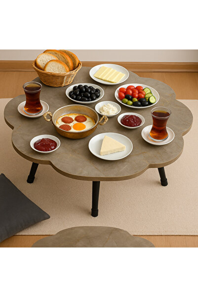 moka park avm Yaprak Form Katlanabilir Yer Piknik Ve Kahvaltı Sofrası Sahil K...