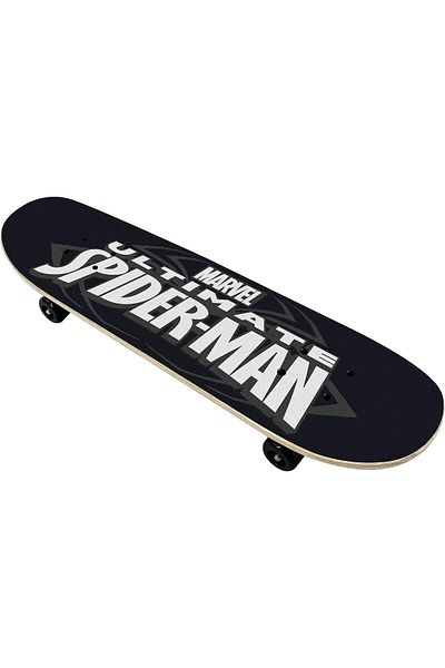 SPIDERMAN Skateboard Copii, 70x20cm, 9 straturi de artar, placa antiderapanta, Abec-5, multicolor, Spiderman
