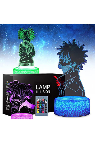 Pheya Jucărie de noapte 3D cu telecomandă, LED, 3 modele