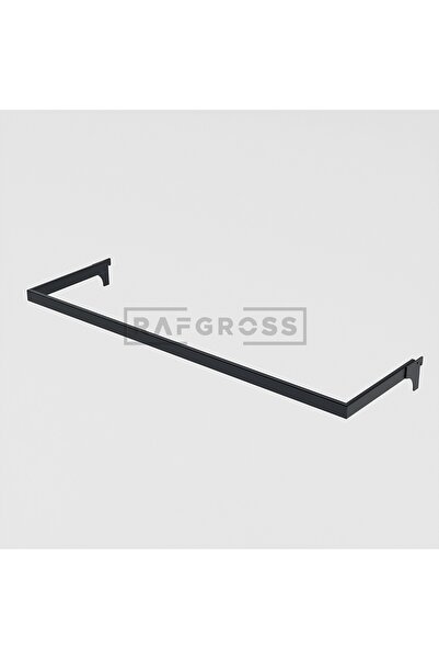 RAFAX MAĞAZA RAF SİSTEMİ, ASKILIK SİSTEMİ, BUTİK RAFI, MAĞAZA STAND, GİYİNME ODASI-U ASKI 60 CM