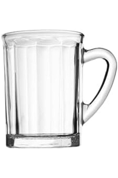 ALSAIF 6-pieces Glass Tea Cup Set: Transparent Design Allows You To Clearly See The Tea Color, 100ml