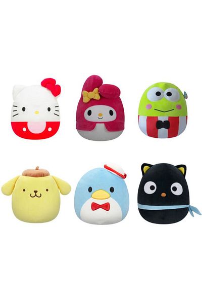 Squishmallows Sanrio Core: Hello Kitty with Red Suit 8IN Plush (Assorted 1 Piece)