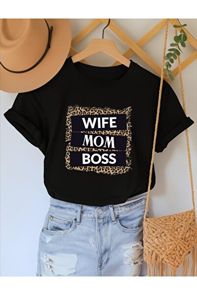 BAYAN تي شيرت مطبوع عليه نص