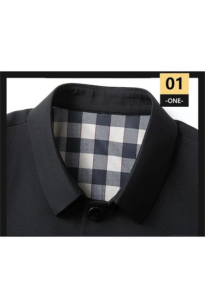 AyShop Men's Casual Work Jacket