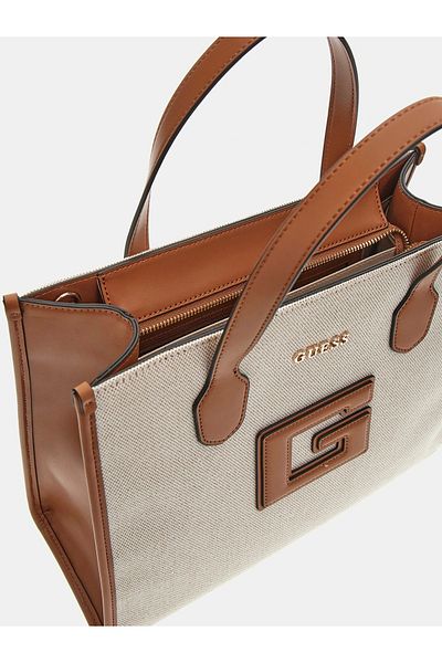 Guess G Status 2 Compartment Tote Women's Multicolor Handbag Hwwg9198220-Ntc