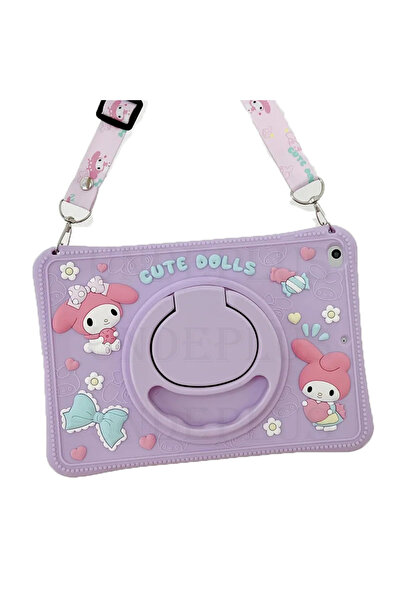 UnDePlus Xiaomi Redmi Pad Se 8.7 Inch Compatible Case Cute Dolls Children's Case with Stand Fun 3D Characters