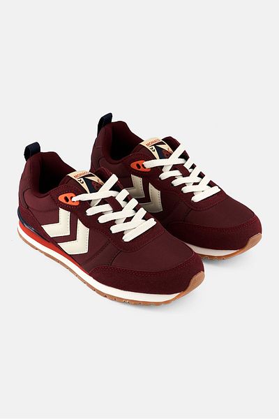 hummel Kids Boy Monaco 86 Ns Lace Up Outdoor Shoes, Red