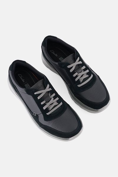 CLARKS Men Standard Chartlite Move Lace Up Casual Shoes, Grey