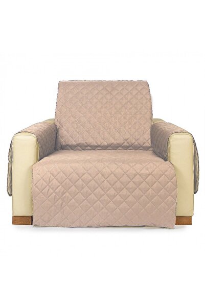 Pucioasa Κάλυμμα πολυθρόνας με καπιτονέ σχέδιο, Cappuccino