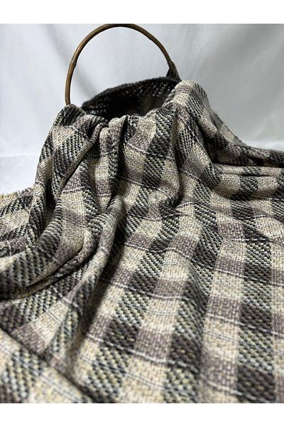 BURSA KUMAŞTAN En150 Winter Tweed καρό υφασμάτινο μπουφάν, φούστα, φόρεμα, γιλέκο, παλτό