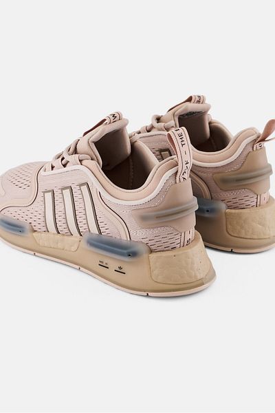 adidas Kids Boy Nmd_v3 Lace Up Outdoor Shoes, Taupe