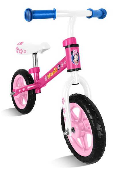 Minnie Mouse Balance bike for children, multicolor, +2 years, anti-crush handles, Minnie Mouse