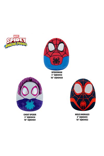 Squishmallows Disney Spidey and Frinds Plush (Assorted 1 Piece)