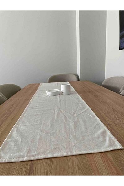 PAZARSEN Denbu Textile Οργανικό Ακατέργαστο Λινάρι Runner 40 X 150 cm