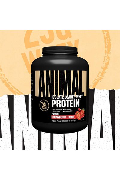 Animal Whey 4 lb strawberry
