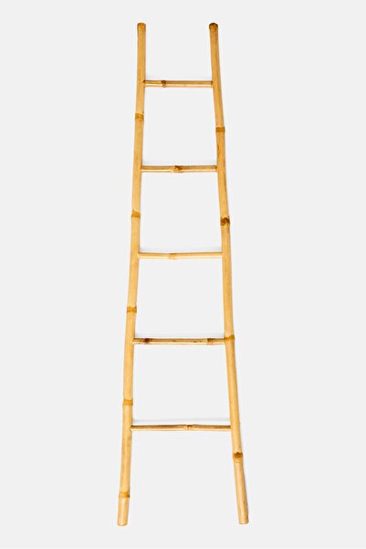 Muy Mucho سلم بامبو مزخرف 150 × 38 سم، طبيعي