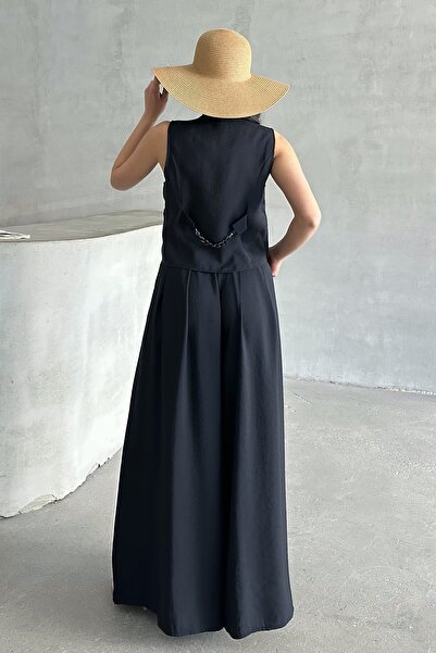 MD trend Women's Vest and Loose Trousers Double Set