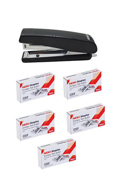 everart Zımba Makinesi + Zımba Teli 24/6 5 Paket 5000'li