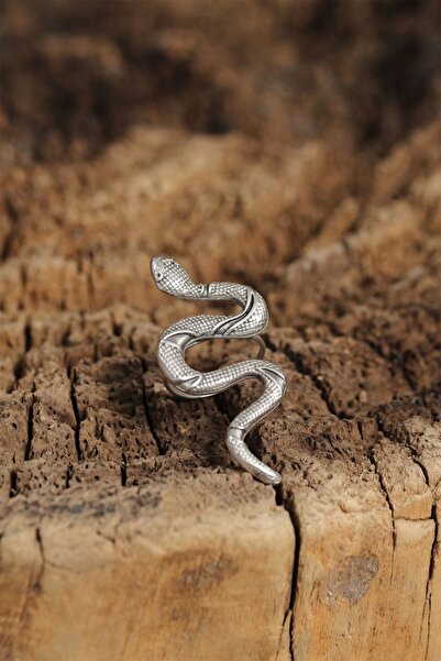 Clariss Authentic Snake Design Adjustable Women's Ring