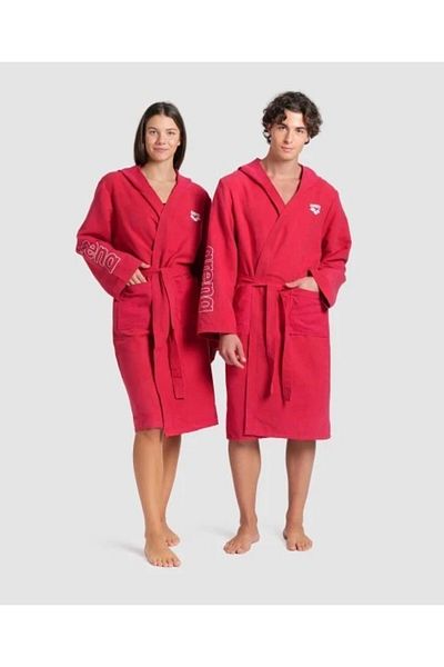 ARENA Zeal Robe/Red-White Adult Bathrobe