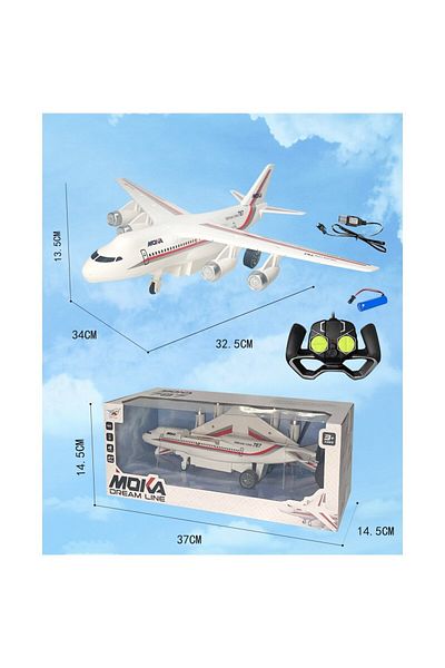 STEM 4 Way Remote Control Aircraft - White