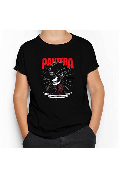 Z zepplin Детска тениска Pantera Cowboys Black