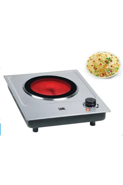 Generic Xper Electric Stove 1 Burner, 1200 Watts, Ceramic - XPHP-900-24