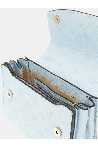 Guess Women's Blue Cresidia Convertible Flap Cross