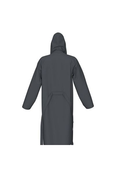 ARENA Zeal Robe/Asphalt-White Adult Bathrobe