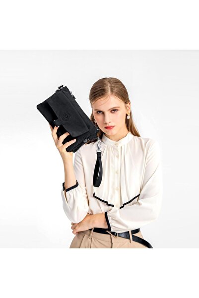 SMART BAGS Minik Boy Smart Bags Postacı Kadın Çantası Krinkıl Kumaş 1147