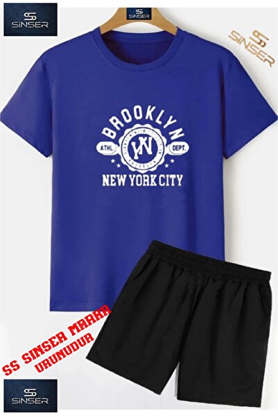 SS SİNSER Tricou cu gât rotund cu imprimeu personalizat pentru copii „BROOKLY...