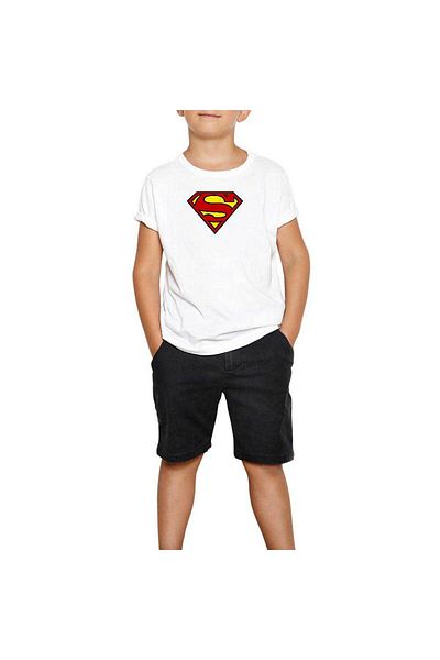 Z zepplin Tricou pentru copii Supermn Classic alb