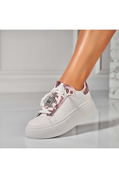 Joana Дамски розови маратонки от екокожа Sayora