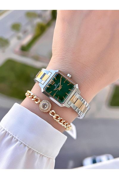 Daniel Klein Steel Cord 2 Years Warranty 3 Atm Water Resistant+Bracelet Women Wrist Bfg.13713.9