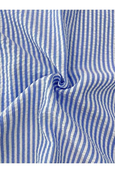 trendgar Cămașă cu dungi albastru deschis pentru bărbați