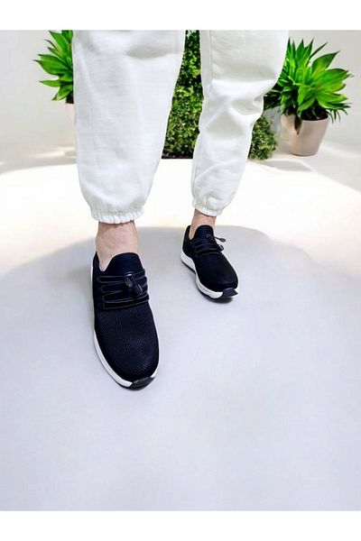 GokceKundura06 Soft Sole Elastic Sneaker Sports Walking Shoes