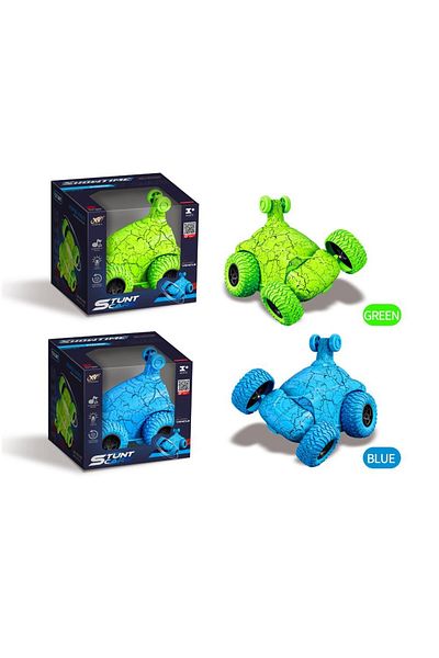 STEM Stunt Cars - Universal Rotation with Wonderful Music and Cool Lights - 3+ Ages-Assorted Color