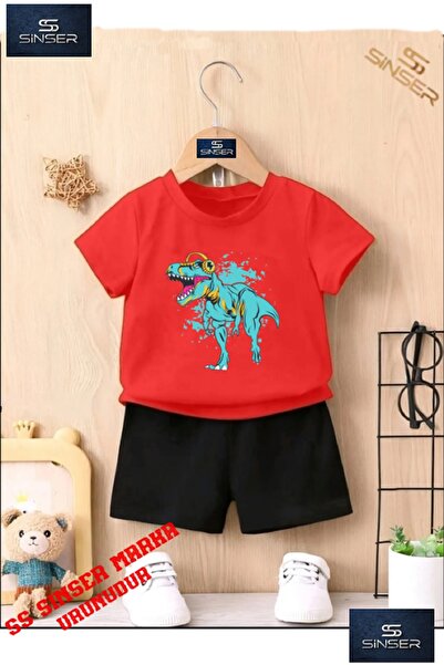 SS SİNSER تي شيرت برقبة دائرية مطبوع حسب الطلب للأطفال مع سماعات رأس على شكل ...