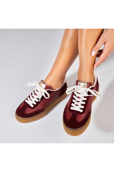 Joana Women's Adidas Eco Leather Bordeaux Subrya