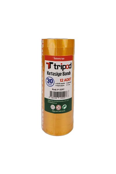 Tripod 12 Pieces of 30 Meters Stationery Tape